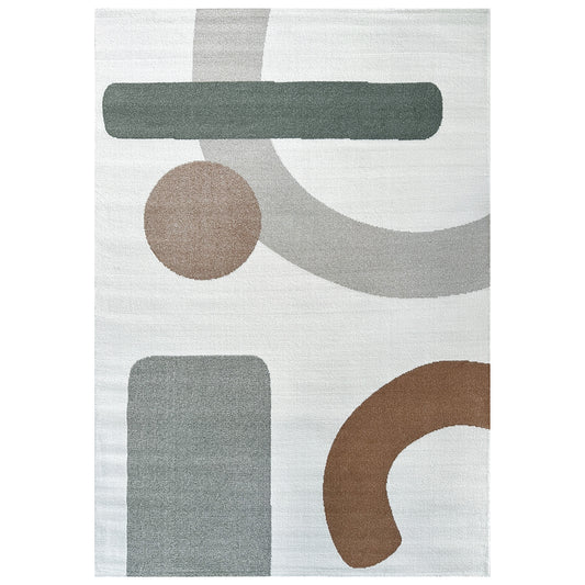 Hudson Muted Abstract Rug