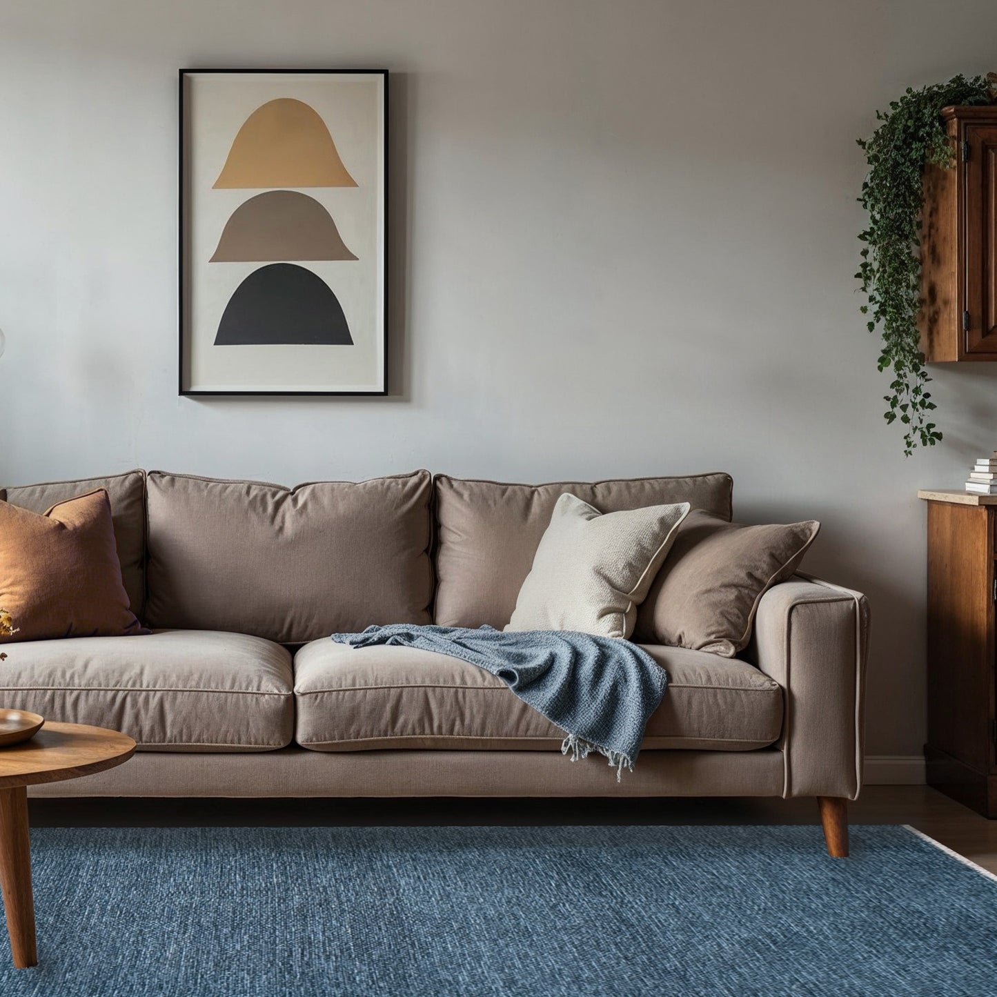 Harlow Reversible Navy/Mustard Rug