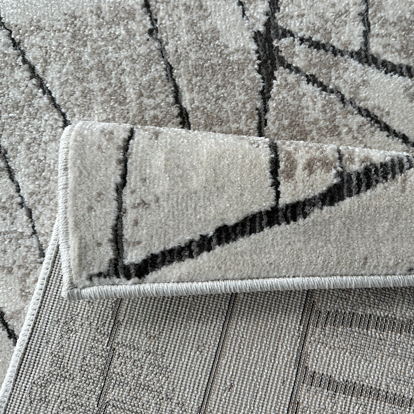Sandstone Geometric Rug