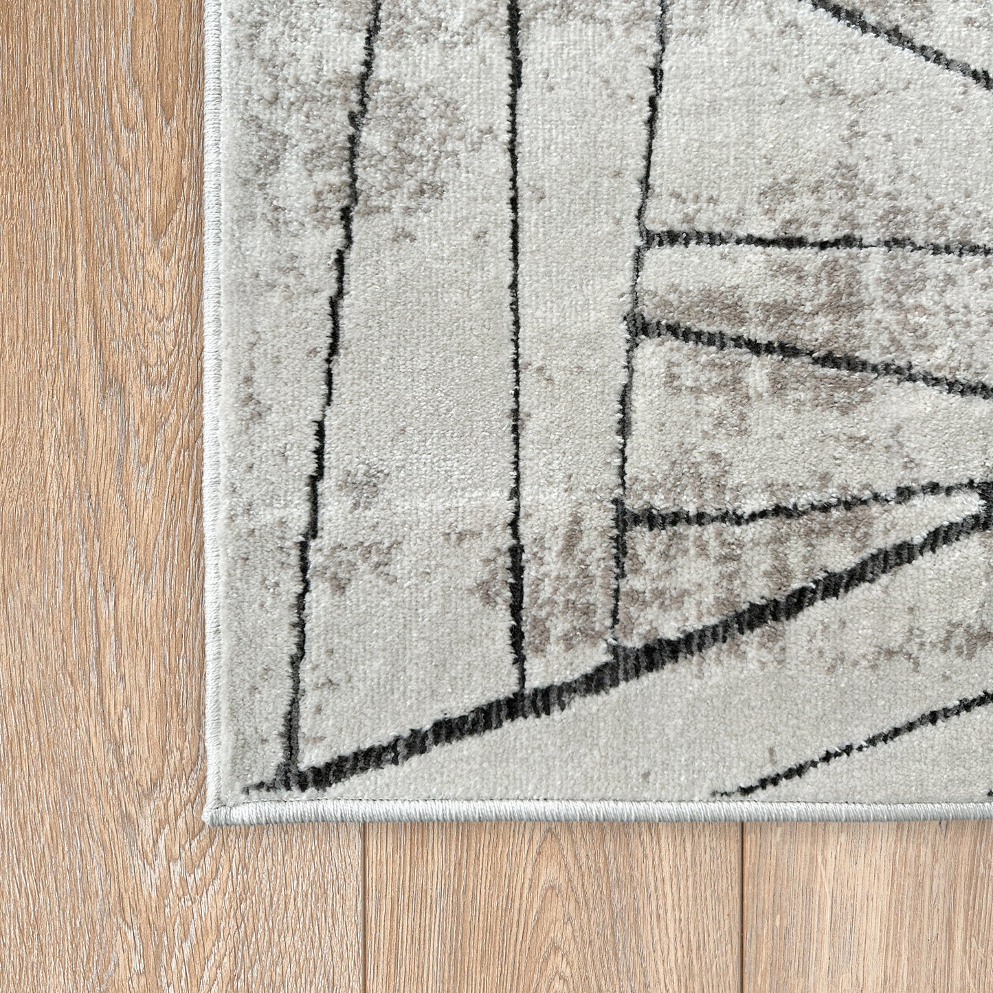 Sandstone Geometric Rug