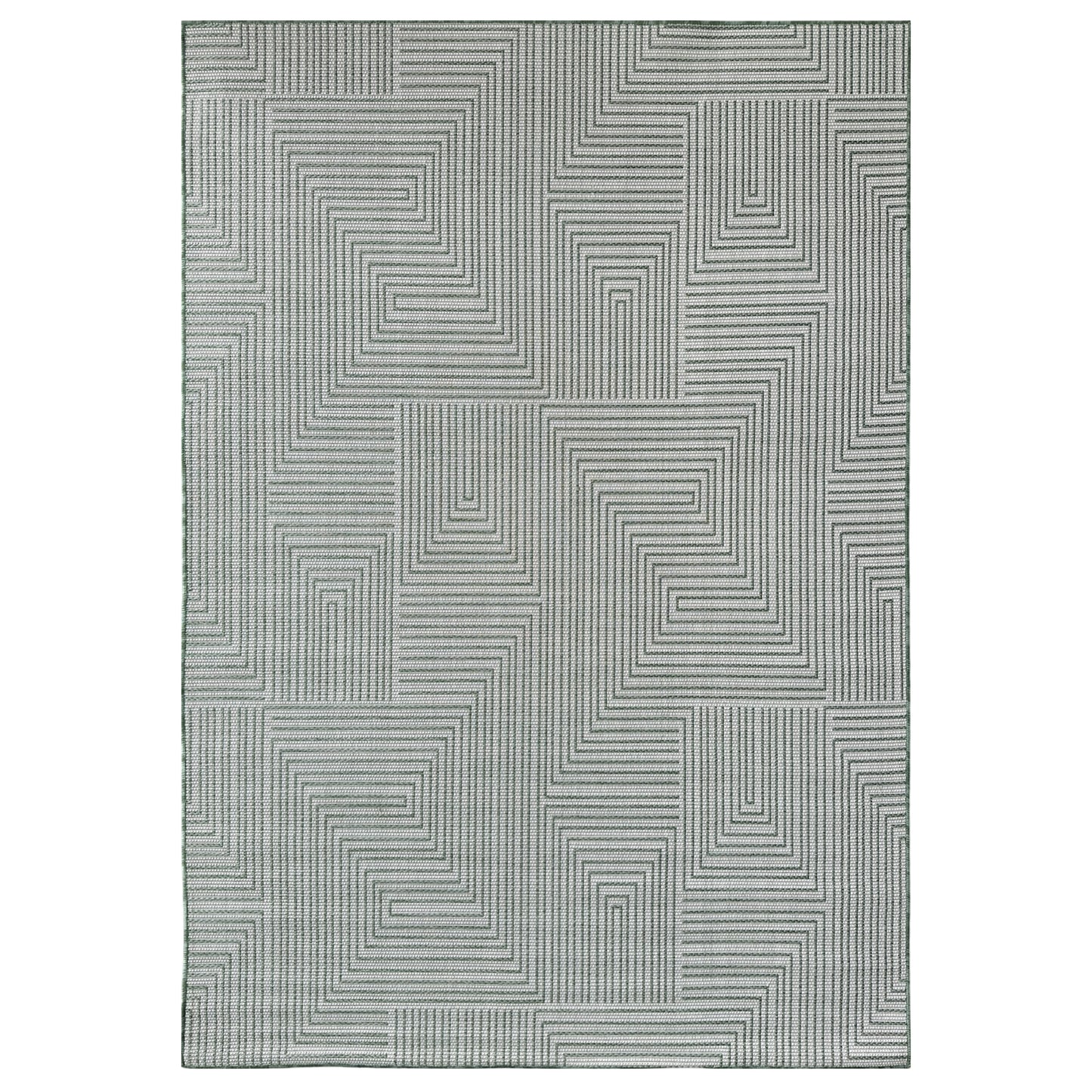 Porto Axis Green Rug