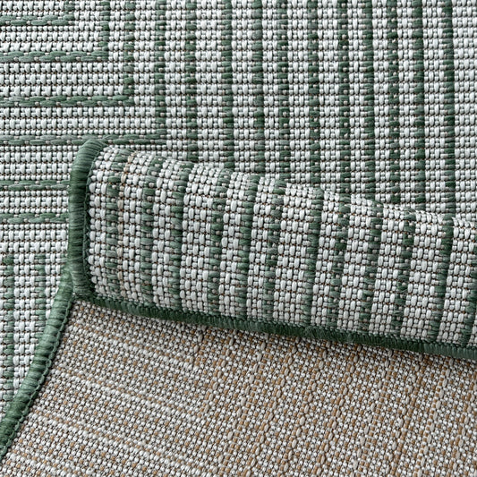 Porto Axis Green Rug