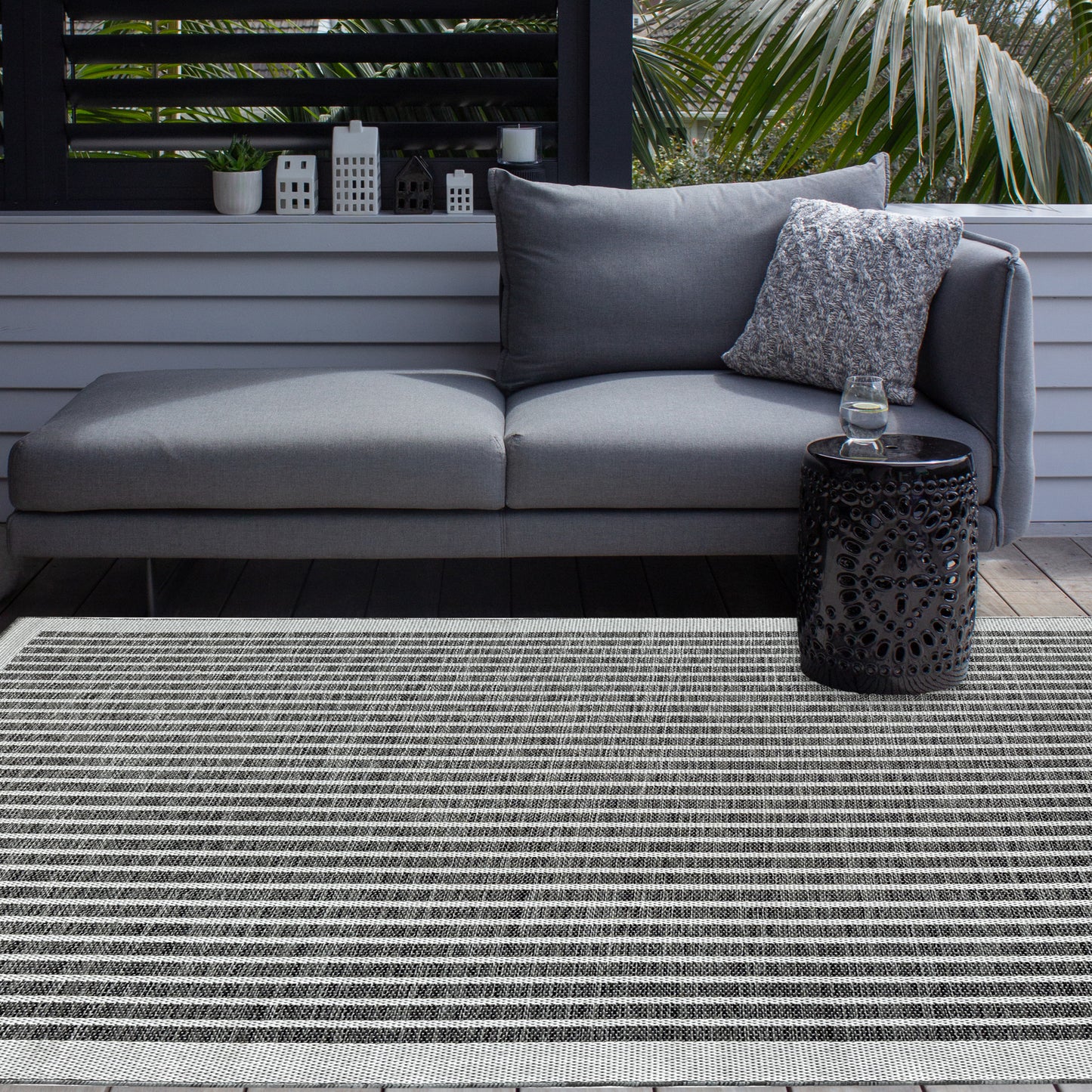 Porto Linha Grey Rug