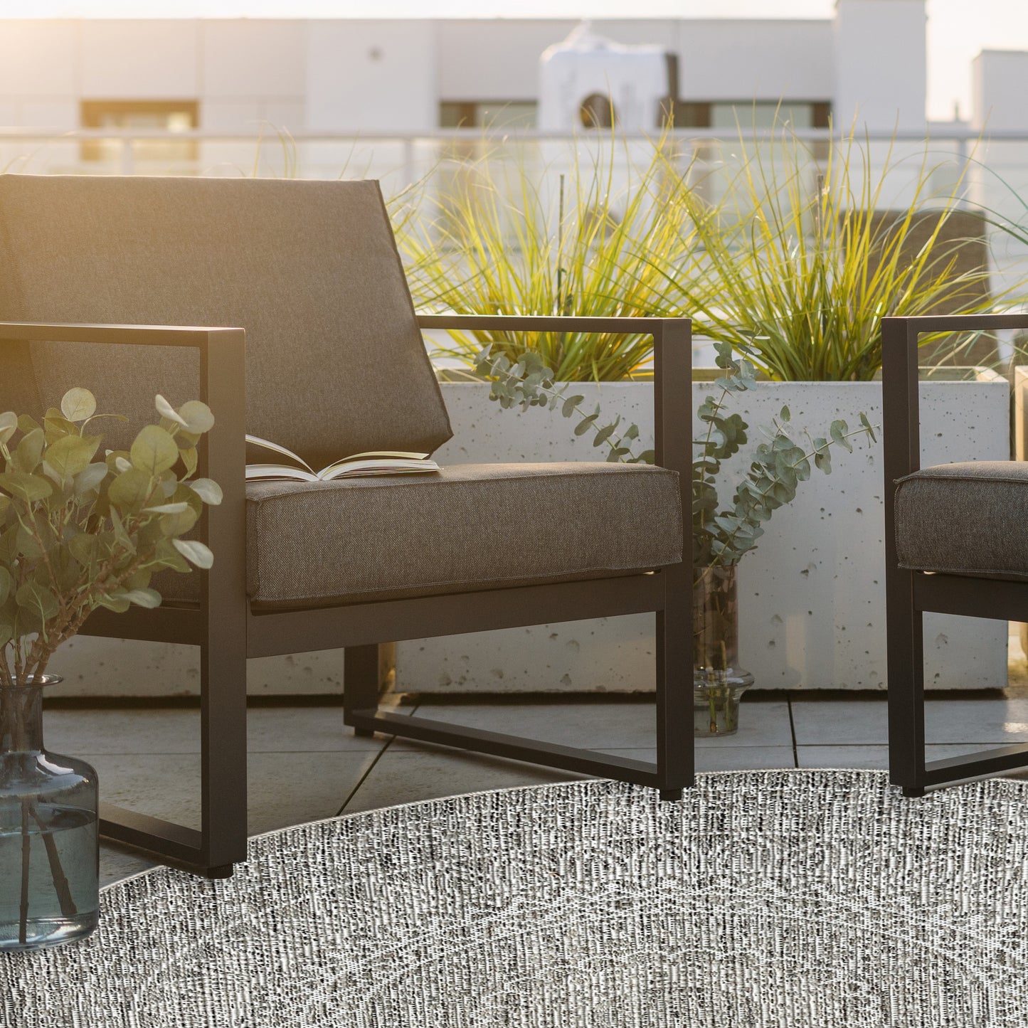 Porto Loom Taupe Rug