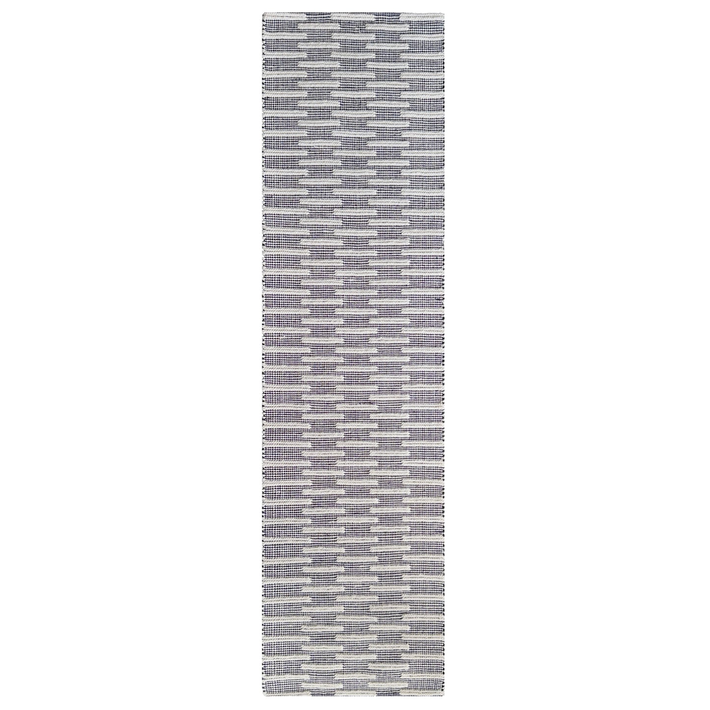 Ridge Ivory/Black Rug