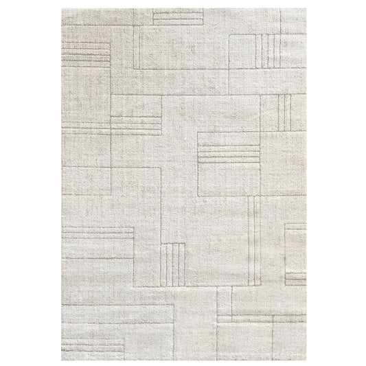 Strata Linear Beige Rug