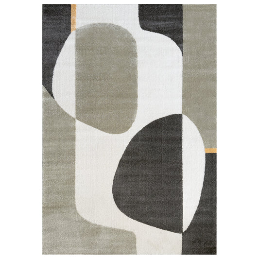 Georgie Graphic Monochrome Rug