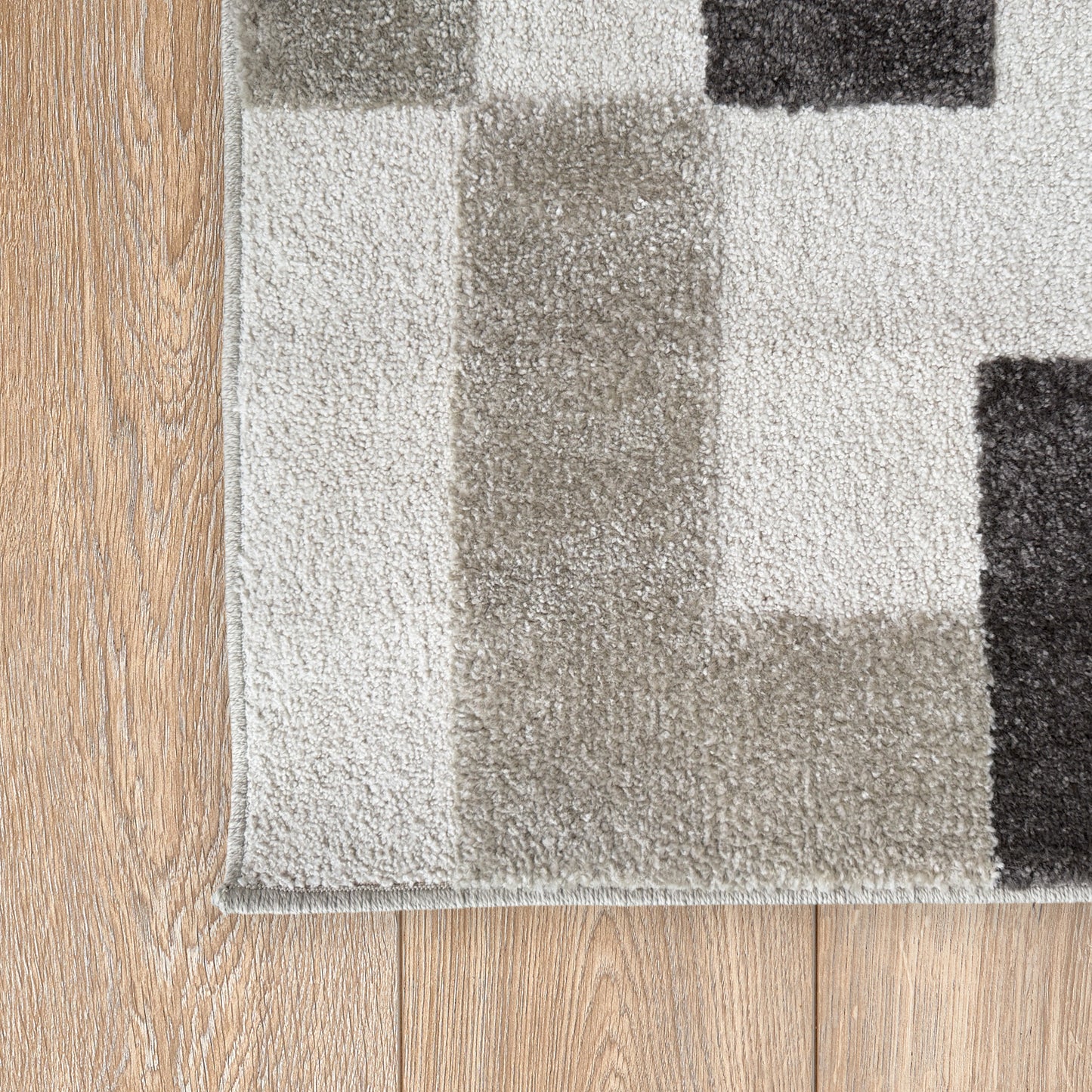 Georgie Metro Grey/Black Rug