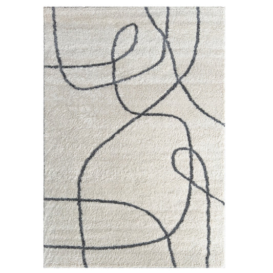 Mercer Sketch White/Black Rug