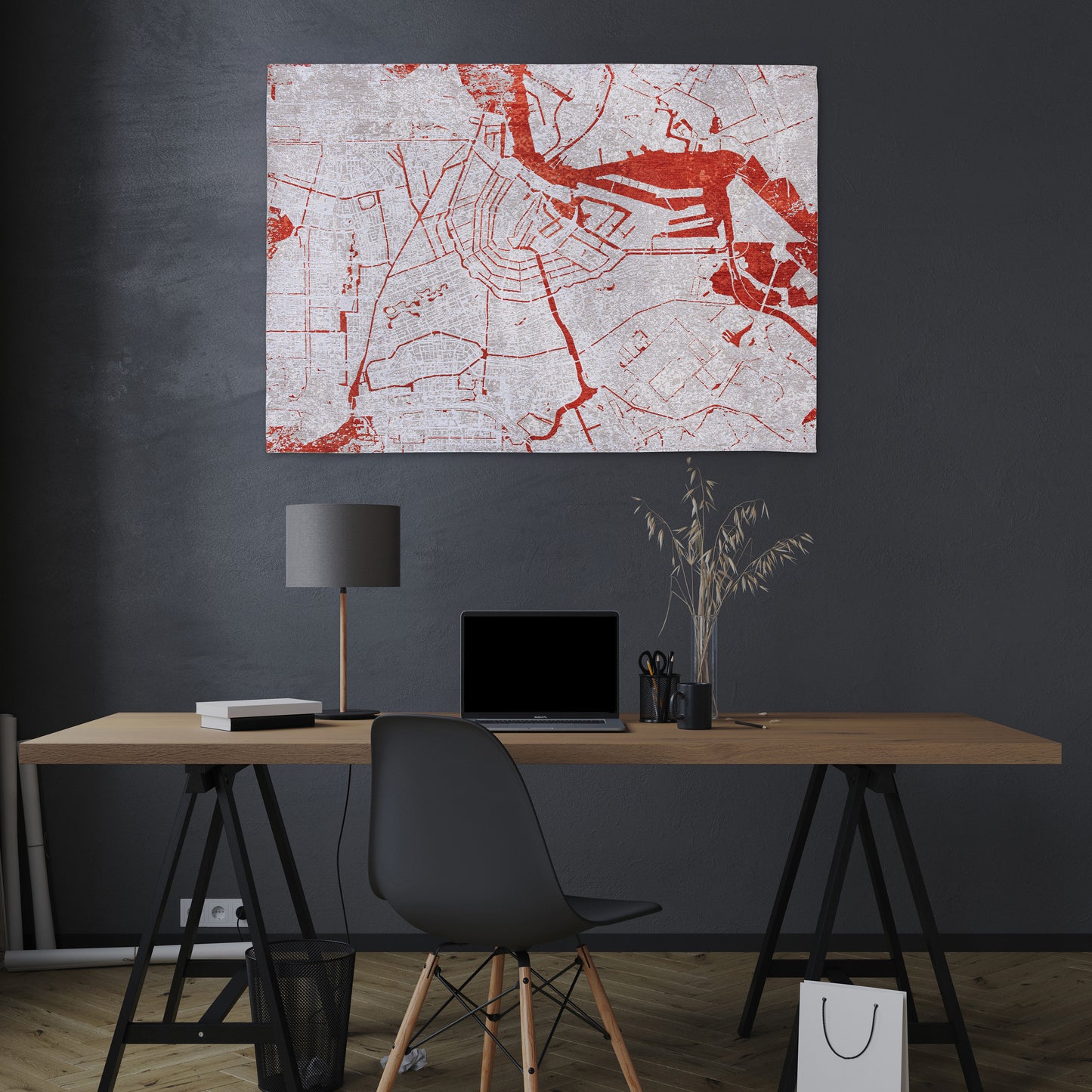 Cities Amsterdam Orange Cut 9323