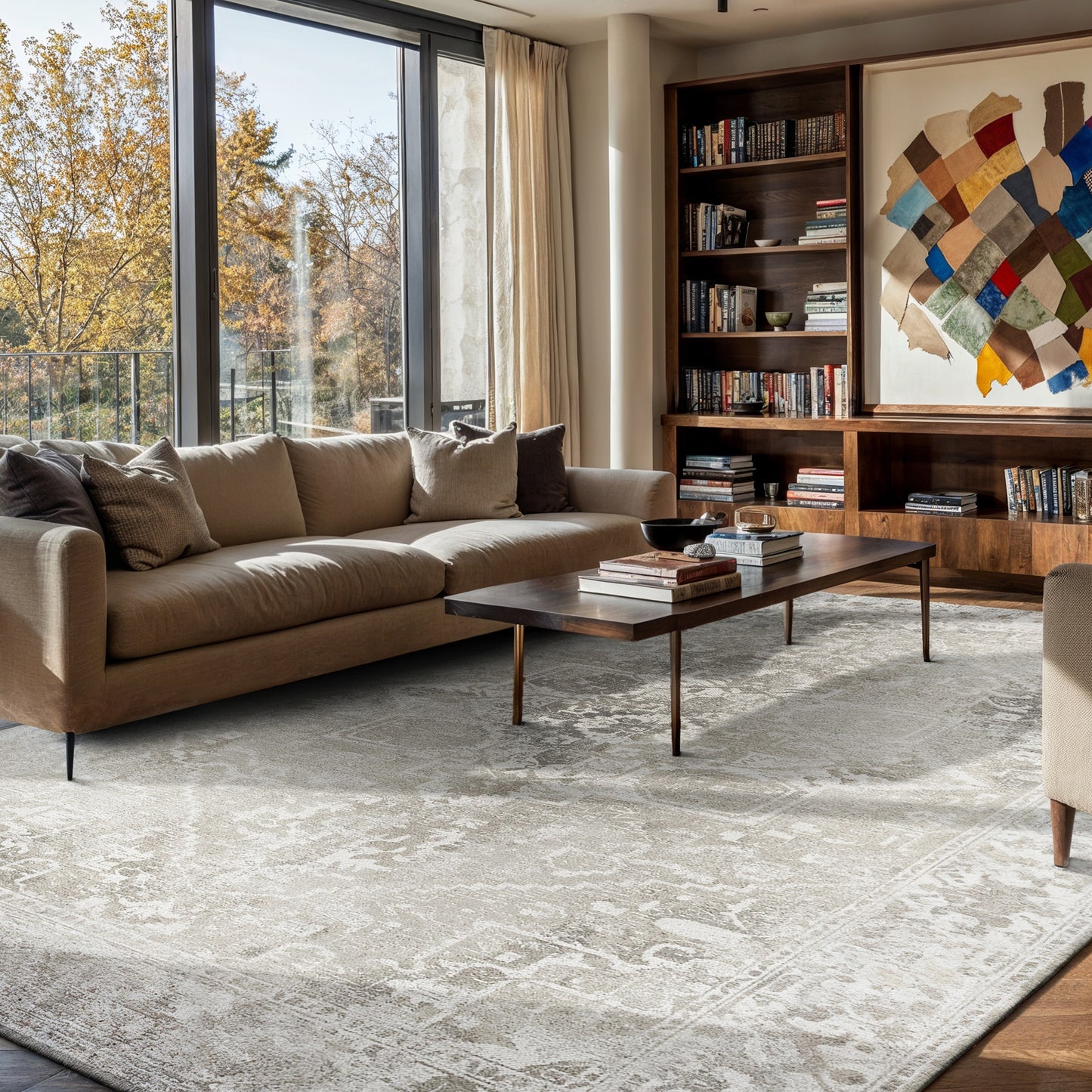 Antiquarian Tabriz Suede 9647