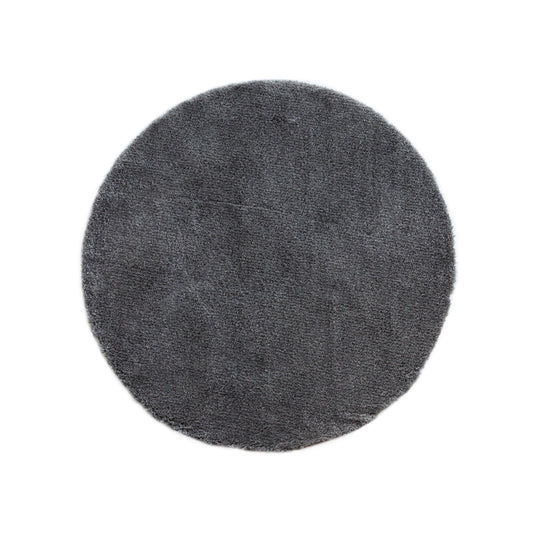 Nomadic Round Dark Grey Rug