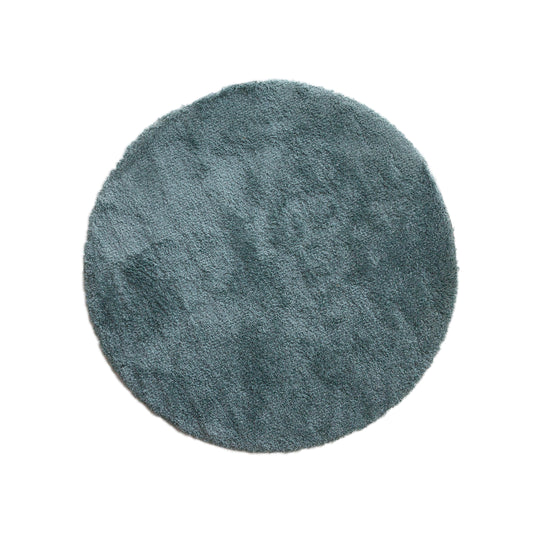 Nomadic Round Teal Blue Rug