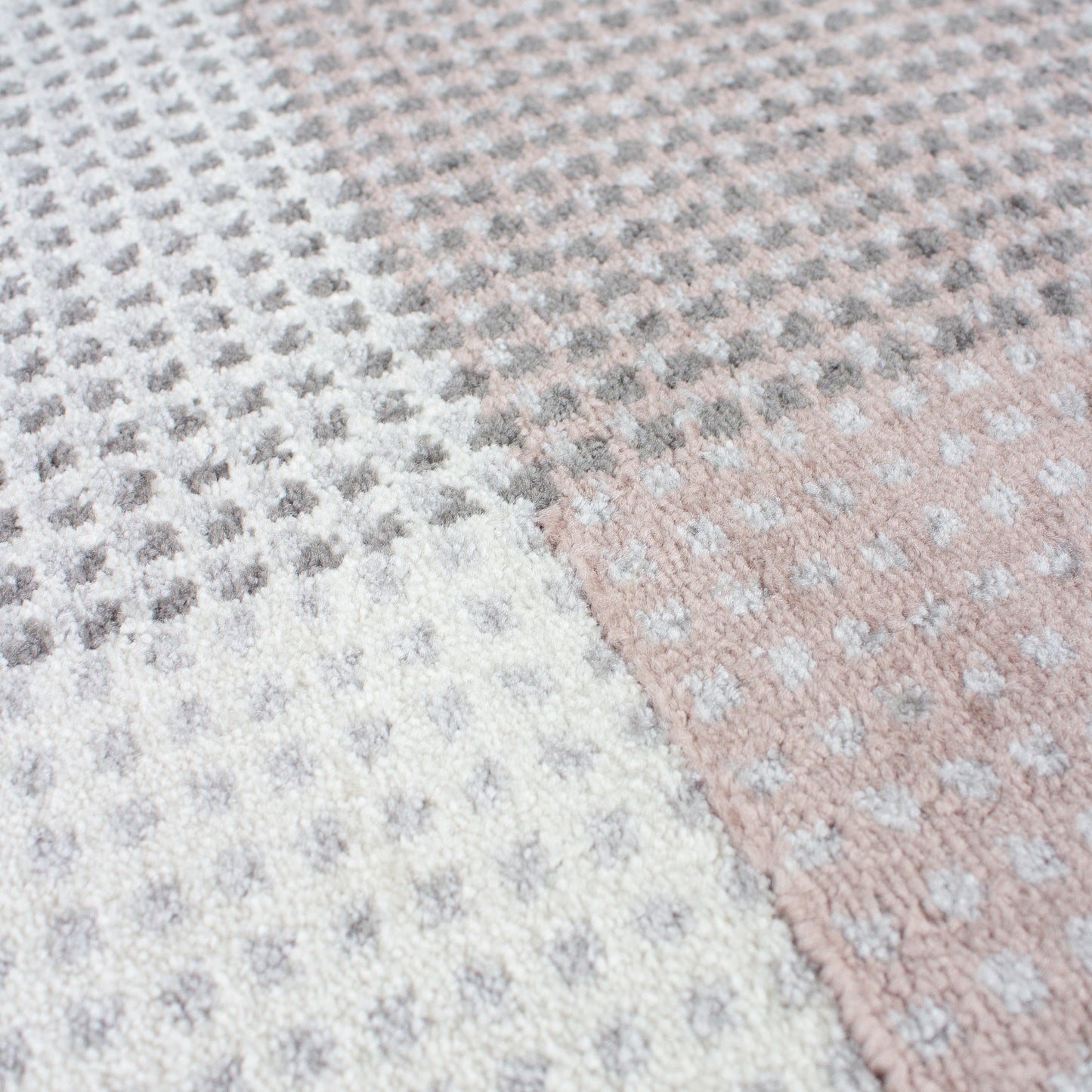 Osaka Square Dusty Rose Rug