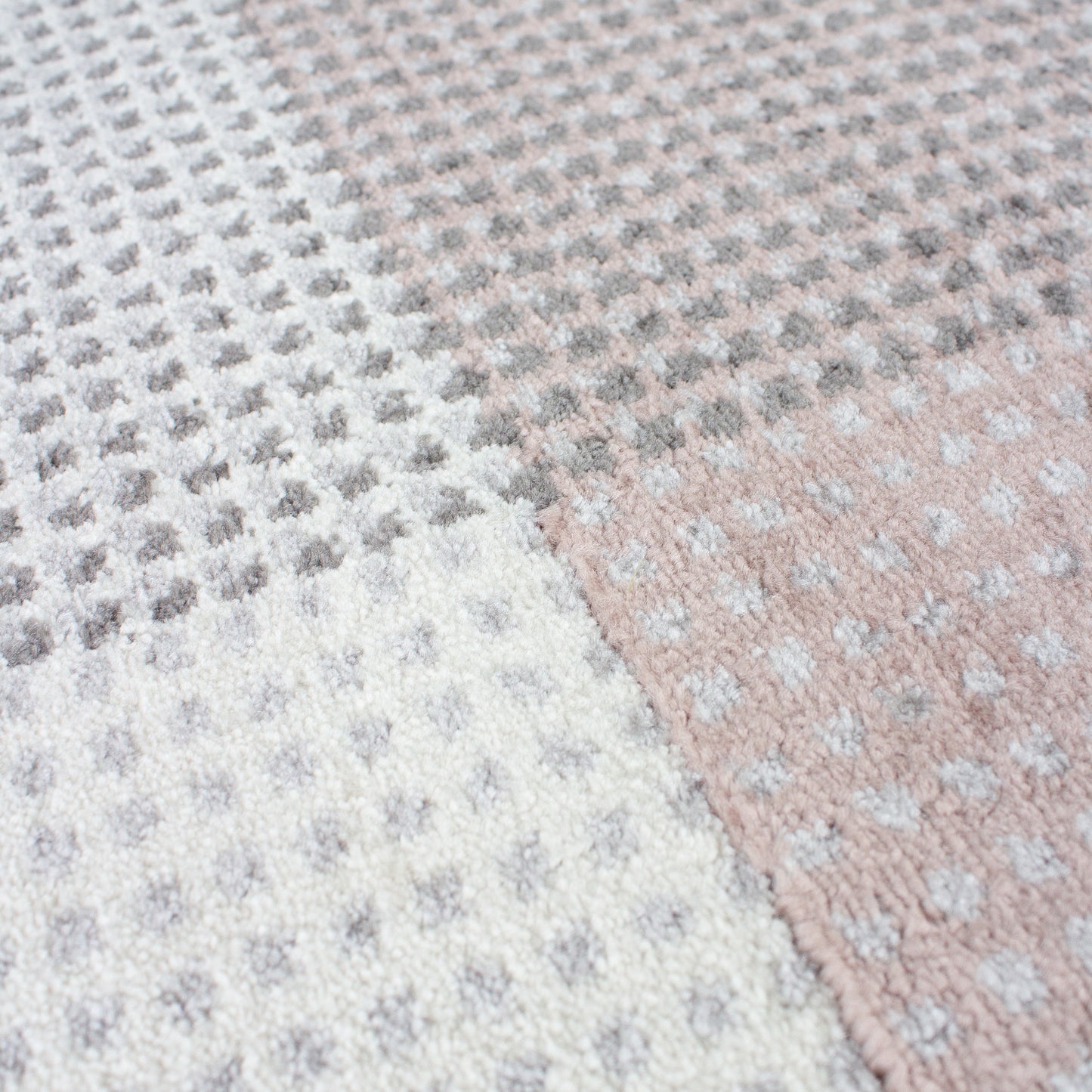 Osaka Square Dusty Rose Rug