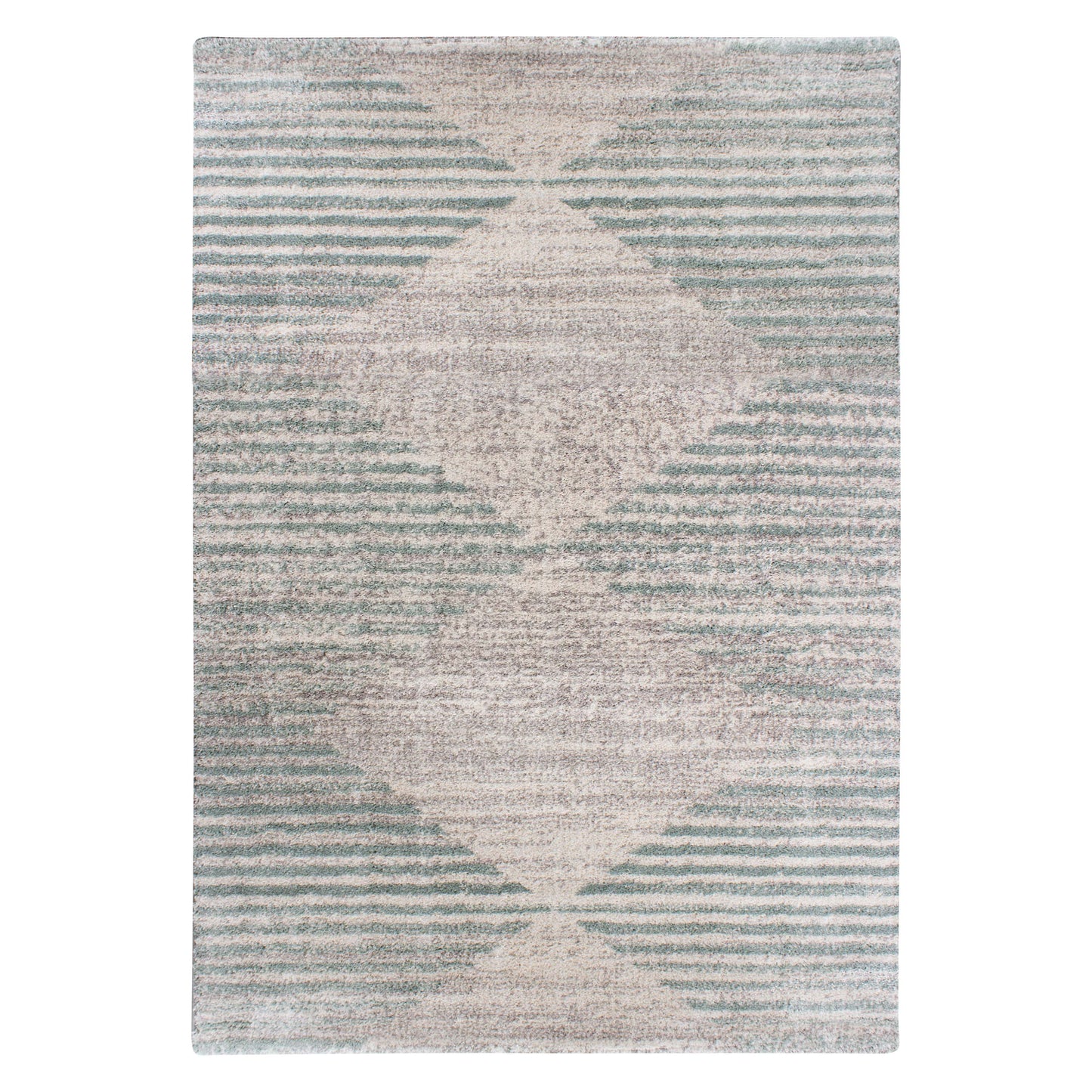 Lula Diamonds Blue/Ivory Rug