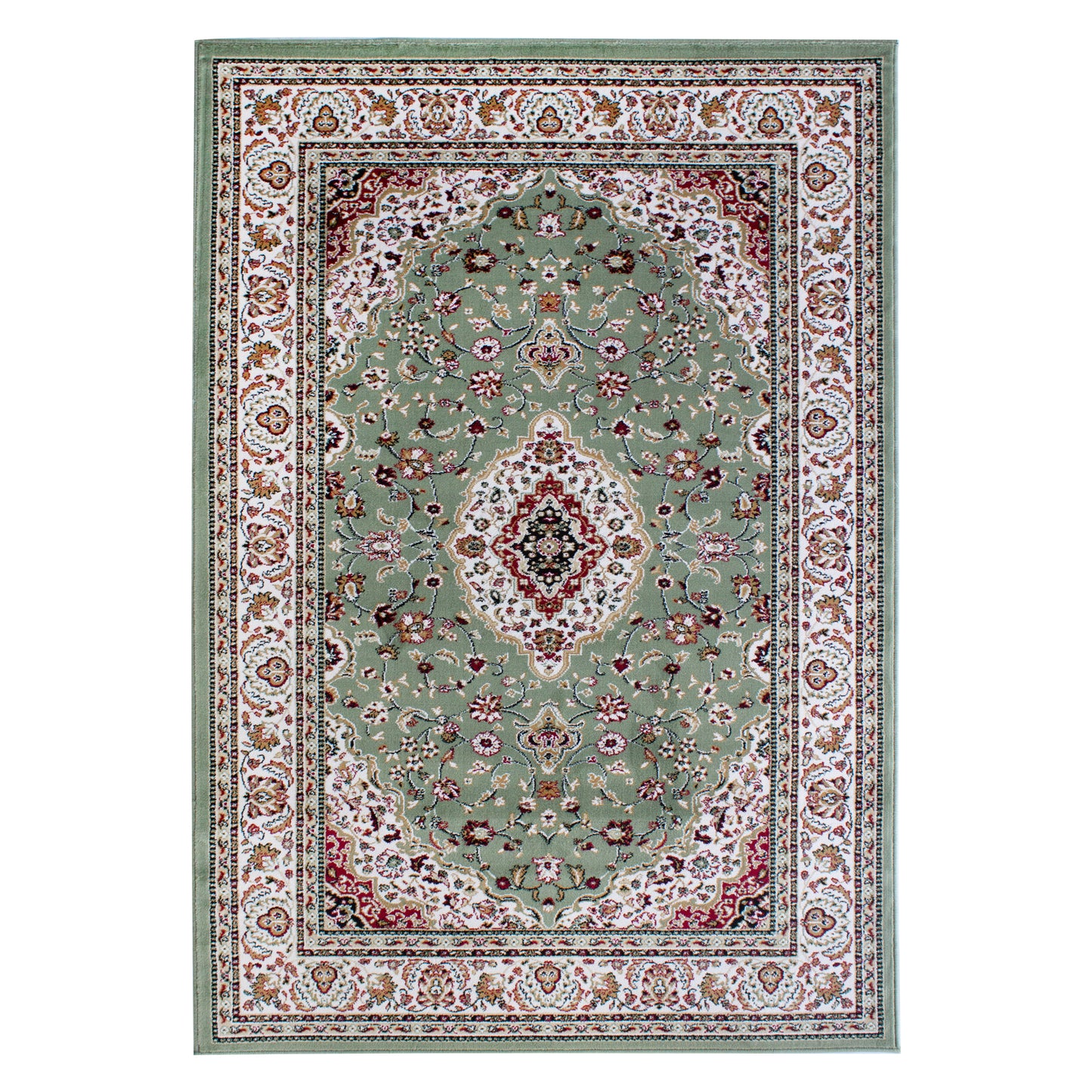 Iranshar 18001 Soft Green Rug