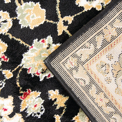 Iranshar 18007 Black Rug