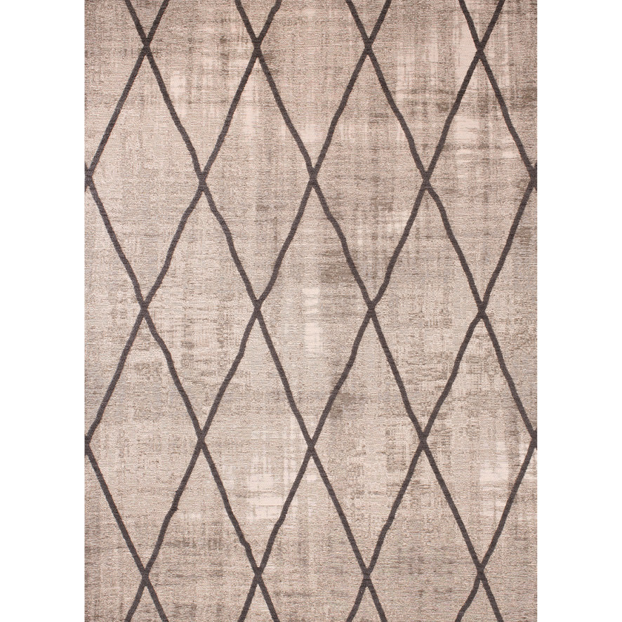 Opale Cross Silver/Grey Rug