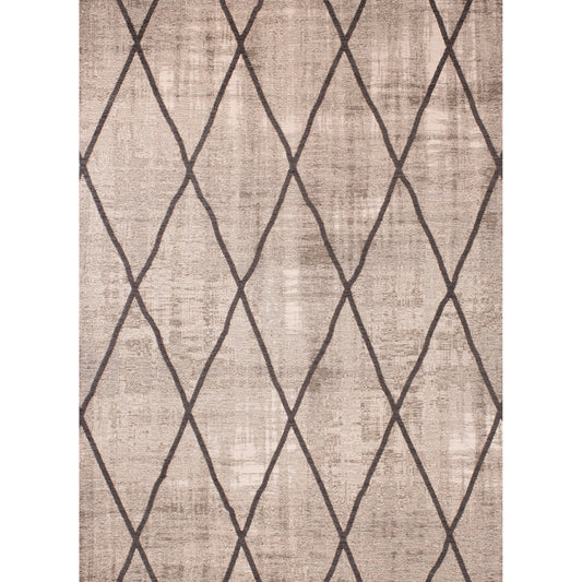 Opale Cross Silver/Grey Rug